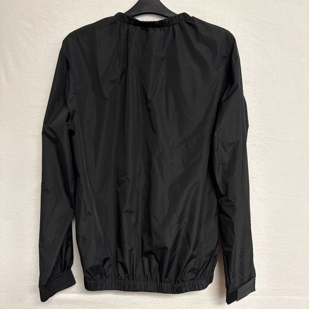 Fighthaus Sauna Suit Size Large Adult TOP ONLY Performance Workout MMA Black